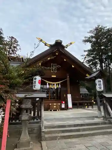 大間々神明宮の本殿