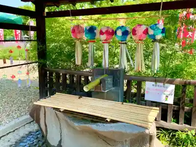 櫻岡大神宮の手水舎