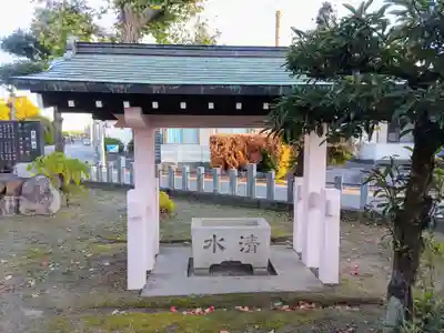 白山社の手水舎