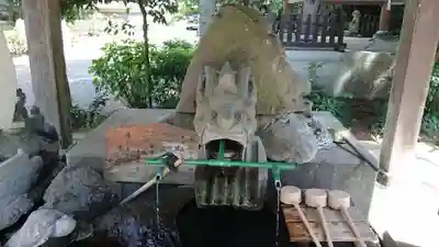 大宝八幡宮の手水舎