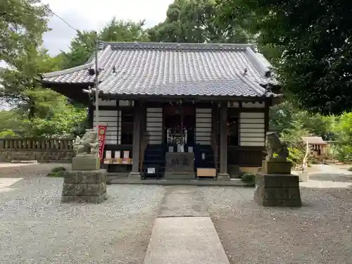 佐野原神社の本殿・本堂