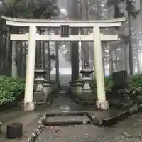 山宮浅間神社の鳥居