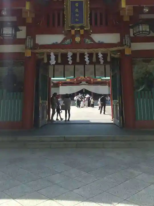 日枝神社の山門・神門