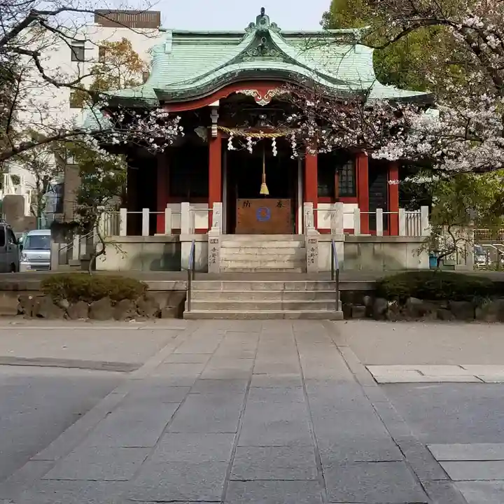 木場 洲﨑神社の本殿・本堂