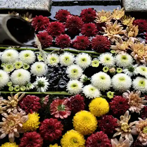  岳温泉神社 の手水