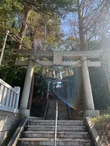 神鳥前川神社の鳥居