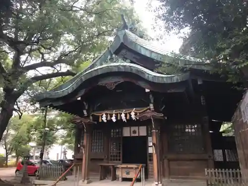 闇之森八幡社の本殿・本堂