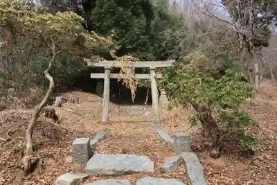 三渡神社の鳥居