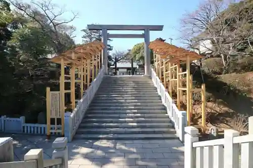 伊勢山皇大神宮の鳥居