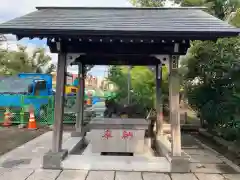 潮田神社の手水