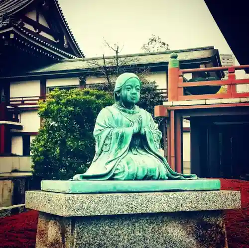 増上寺の像