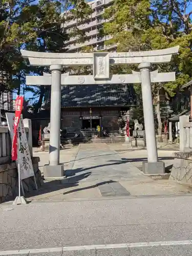 菅生神社の鳥居