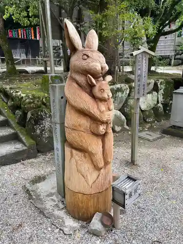 大縣神社の狛犬