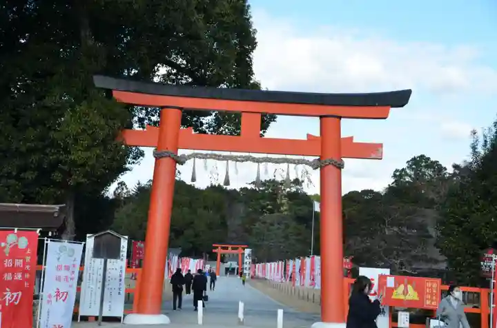 賀茂別雷神社(上賀茂神社)の鳥居