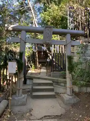 篠崎浅間神社の鳥居