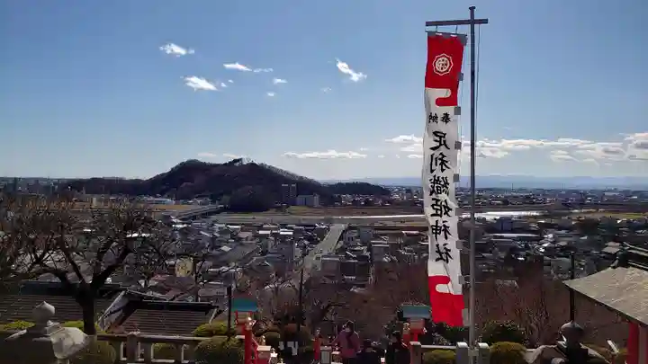 足利織姫神社の景色