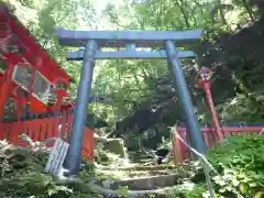 奥山愛宕神社の鳥居