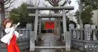 三谷稲荷神社の鳥居