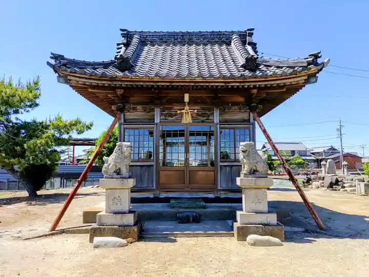 大明神社(三稲)の本殿・本堂