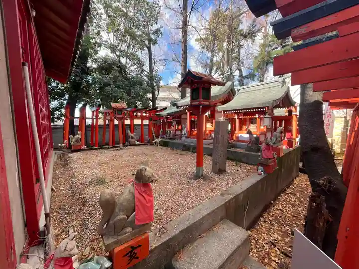 阿部野神社の末社・摂社