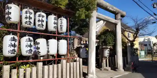 徳庵神社の鳥居