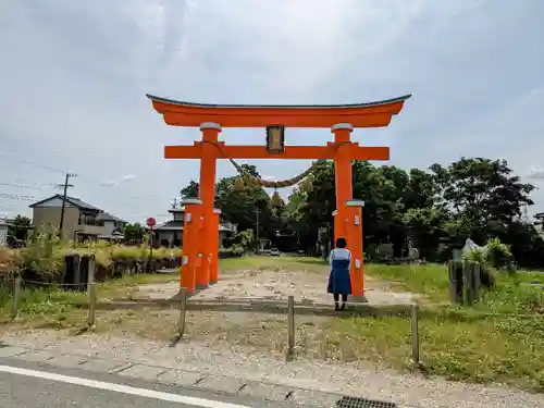 八柱神社の鳥居