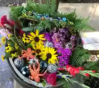 正一位 若草稲荷神社の手水舎