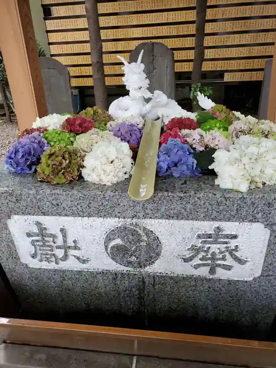 田無神社の手水舎
