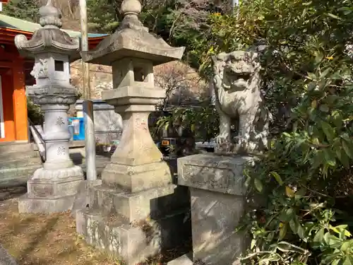 雷神社の狛犬