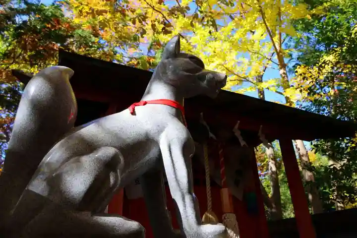 日吉神社の狛犬