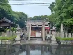 中臣須牟地神社の鳥居