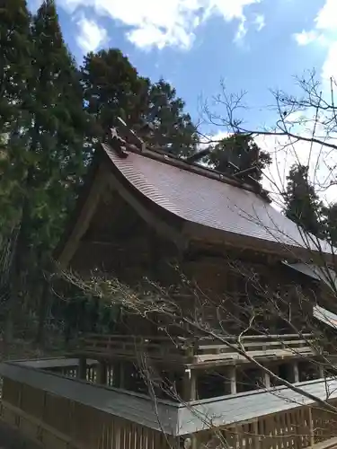 秋鹿神社の本殿・本堂