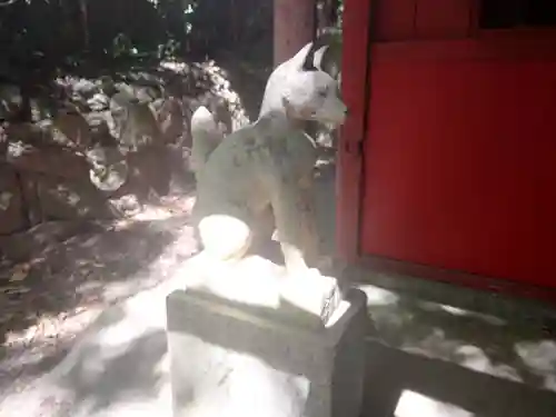 伊居太神社の狛犬