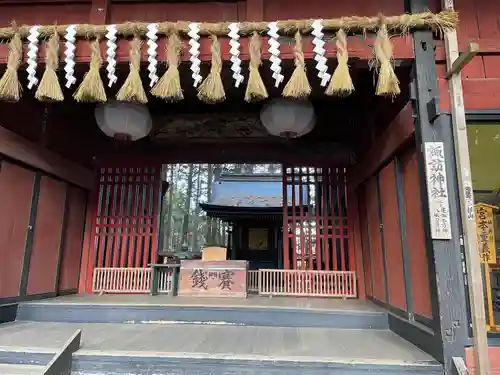 諏訪神社の本殿・本堂