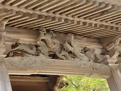 八幡神社の芸術
