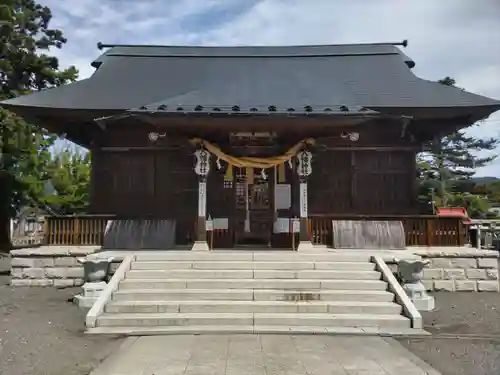 飯坂八幡神社の本殿