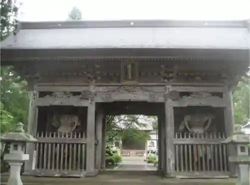常堅寺の山門・神門