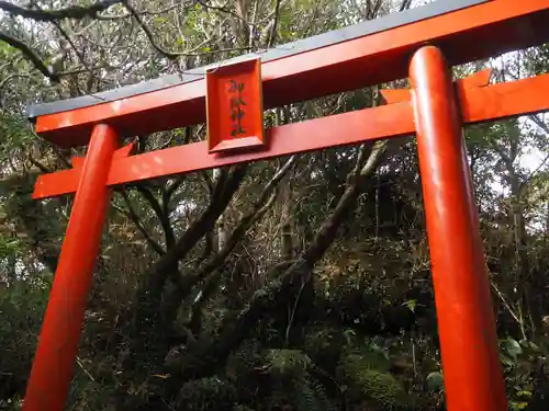 御嶽神社（枚聞神社奥宮）の鳥居