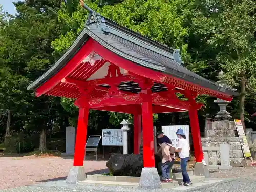 赤城神社の手水