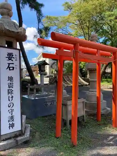 重蔵神社の鳥居