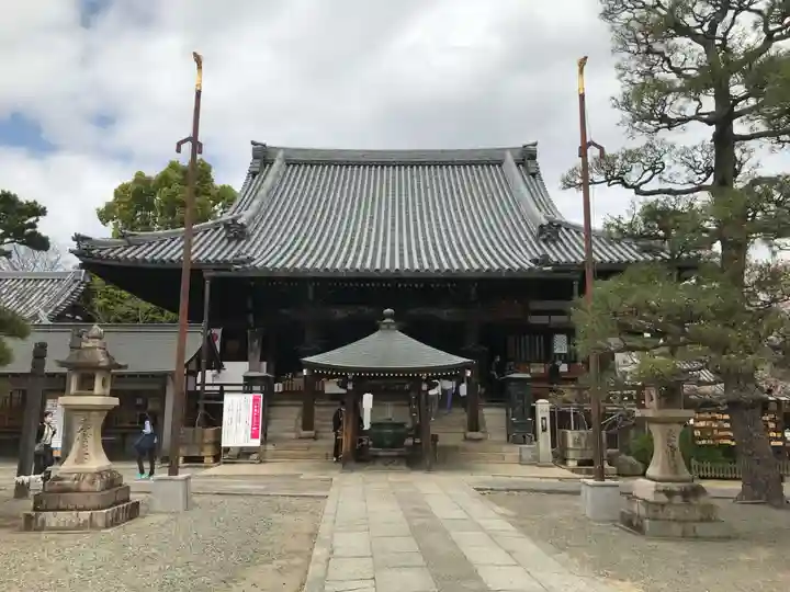 葛井寺の山門・神門
