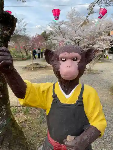 桃太郎神社の狛犬