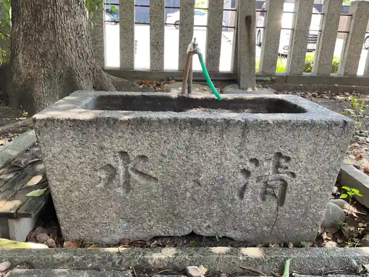 多奈波太神社の手水舎
