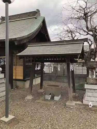 白山神社の手水舎