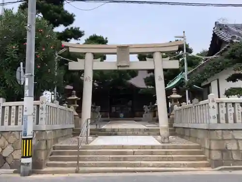 舞子六神社の鳥居