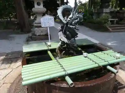 成相寺の手水舎