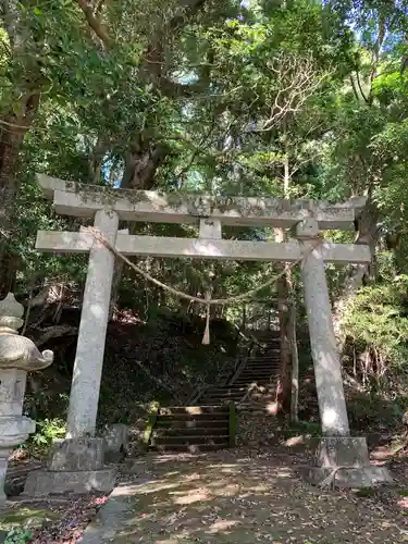 山神社の鳥居