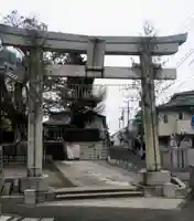 白山神社の鳥居