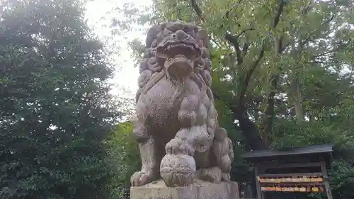 野火止氷川神社の狛犬