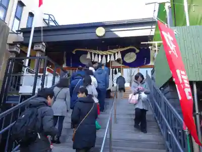 菊名神社の初詣